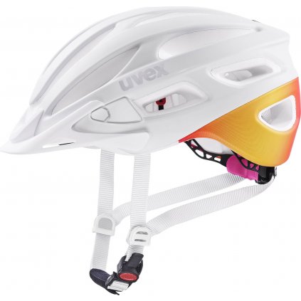 Cyklistická helma UVEX True CC bílá