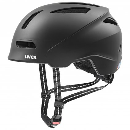 Cyklistická helma UVEX Urban Planet černá