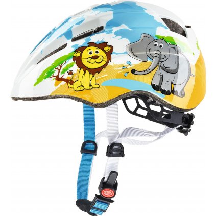 Dětská cyklistická helma UVEX Kid 2 Poušť modrá