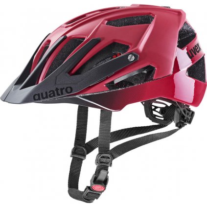 MTB helma UVEX Quatro CC červená