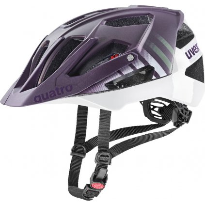 MTB helma UVEX Quatro CC fialová