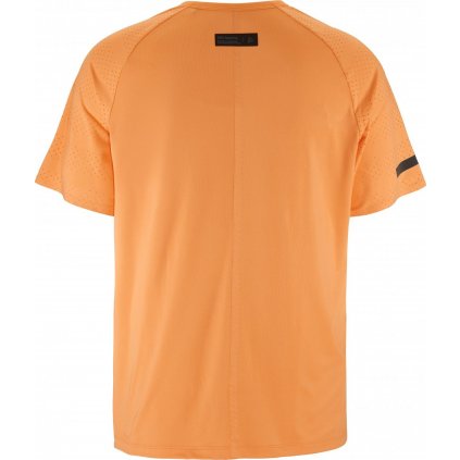 Pánské běžecké triko CRAFT PRO Hypervent 2 - oranžová