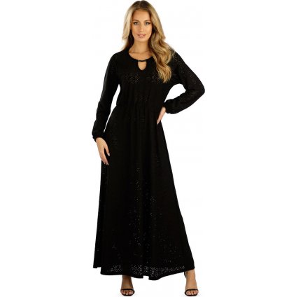 Dámské šaty LITEX s dlouhým rukávem černé