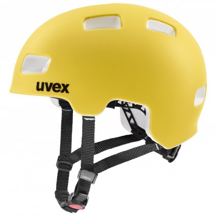 Dětská cyklistická helma UVEX HLMT 4 žlutá (Velikost 55-58)