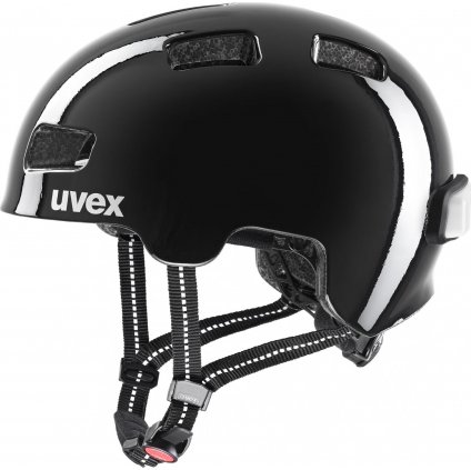 Dětská cyklistická helma UVEX HLMT 4 Reflexx černá