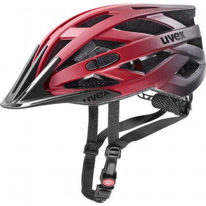 Cyklistická helma UVEX I-VO CC červenočerná
