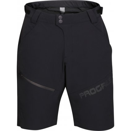 Pánské cyklo šortky PROGRESS Genius Bike Shorts černé