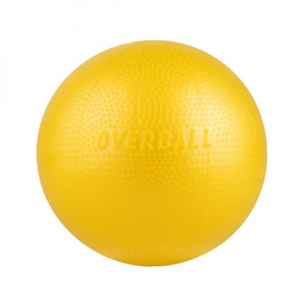Gymnastický míč OVERBALL 23 cm žlutá