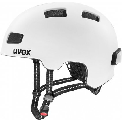 Cyklistická helma UVEX City 4 Reflexx bílá