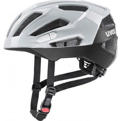 Cyklistická helma UVEX Gravel Y šedá