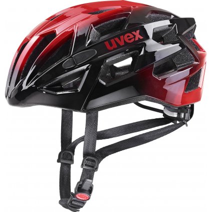 Cyklistická helma UVEX Race 7 červenočerná