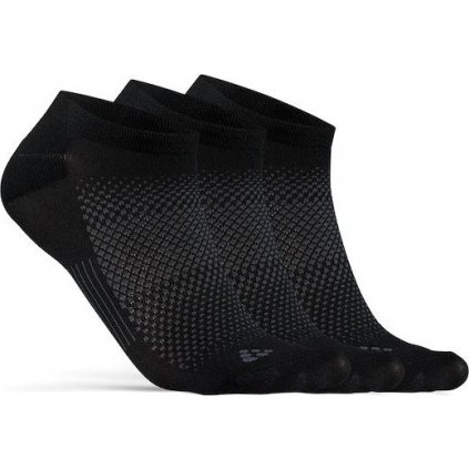 Funkční ponožky CRAFT Core Dry Footies 3-pack černé