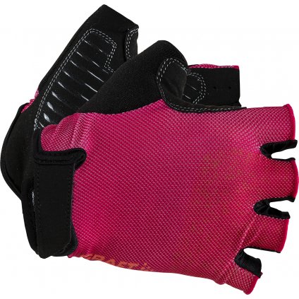 Cyklistické rukavice CRAFT Go růžové