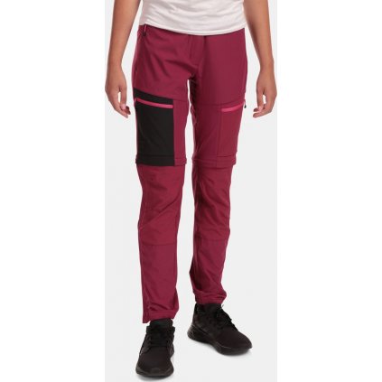 Dámské outdoorové kalhoty 2v1 KILPI Hosio červené