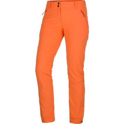 Dámské strečové kalhoty NORTHFINDER Sally oranžové