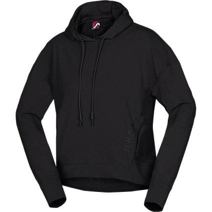 Dámská oversize mikina NORTHFINDER Gwen černá (VELIKOST L)