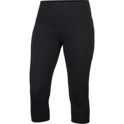 Dámské 3/4 legíny NORTHFINDER Gail černé (VELIKOST L)