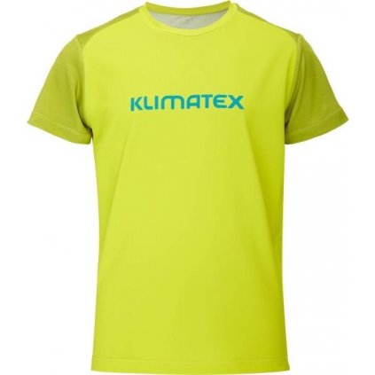 Dětské MTB triko KLIMATEX Slinker světle zelené, 146