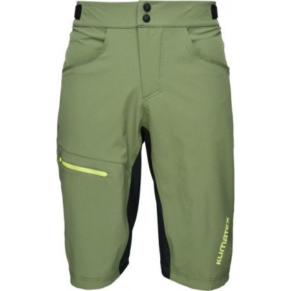 Pánské MTB šortky KLIMATEX Ebony zelené