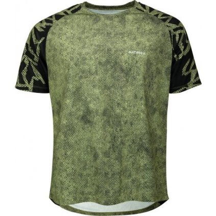 Pánské MTB triko KLIMATEX Oaky tmavě zelené