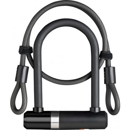 AXA zámek Newton UL Mini 150/14 + kabel 100/8 klíč černá