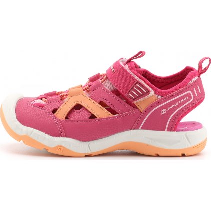 Dětské outdoorové sandály ALPINE PRO Unewo růžové