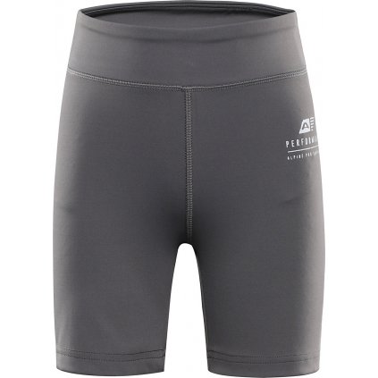 Dětské krátké legíny ALPINE PRO Elo šedé (Velikost L)