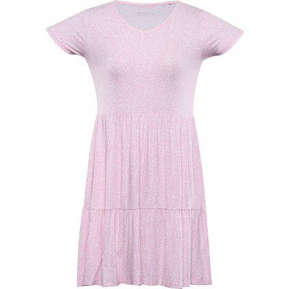 Dámské letní šaty ALPINE PRO Jedera růžové