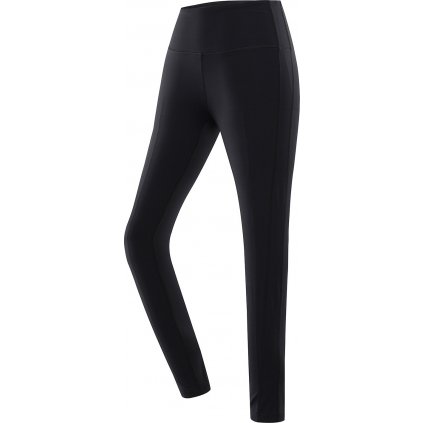 Dámské sportovní legíny ALPINE PRO Derta černé (Velikost L)