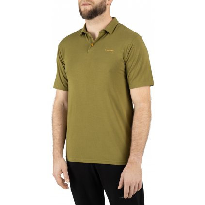Pánské tričko s límečkem VIKING Winslow zelená