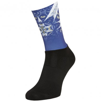 Cyklo ponožky SILVINI Lavaredo modrá