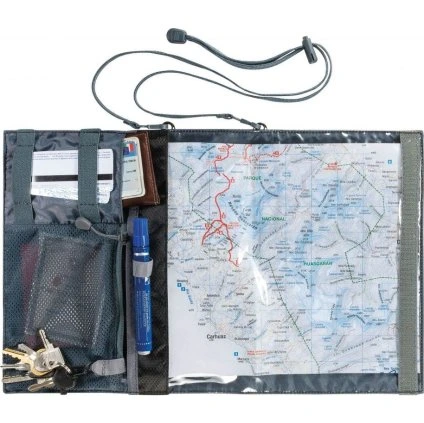 Obal na dokumenty FERRINO Shell Map černá (Barva Černá)