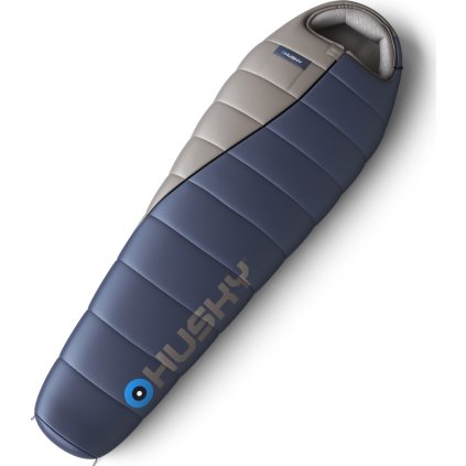 Syntetický třísezónní spacák HUSKY Ember blue/grey (Velikost OneSize)
