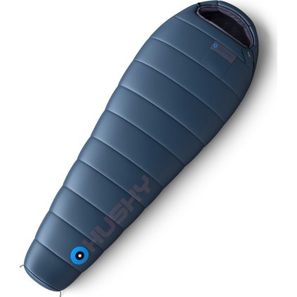 Syntetický třísezónní prodloužený spacák Husky LONG -10°C blue (Velikost OneSize)