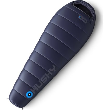 Syntetický zimní spacák HUSKY Magnum modrý (Velikost OneSize)