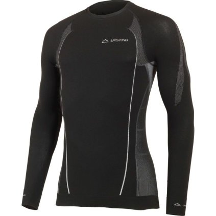 Pánské funkční triko LASTING Marby černé (Velikost 2XL/3XL)