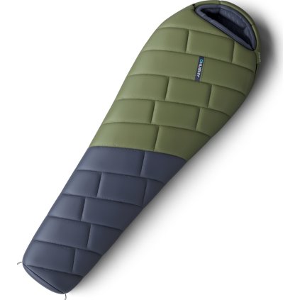 Syntetický zimní spacák HUSKY Proud blue/khaki (Velikost OneSize)