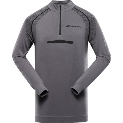 Pánské funkční triko ALPINE PRO Seam šedé (Velikost 54)