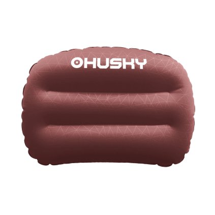 Cestovní nafukovací polštářek HUSKY Fort červený (Velikost OneSize)