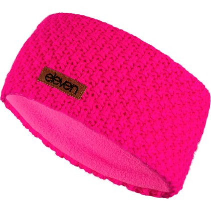 Pletená čelenka ELEVEN Pink (Velikost UNI)