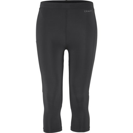 Pánské 3/4 funkční kalhoty CRAFT ADV Essence Knickers 2 - černá (Velikost XS)