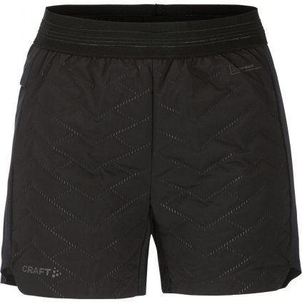 Dámské zateplené běžecké šortky CRAFT ADV SubZ - černá (Velikost XS)