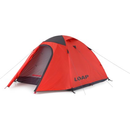 Outdoorový stan LOAP Granite 3 Oranžová/Šedá (Velikost OS)