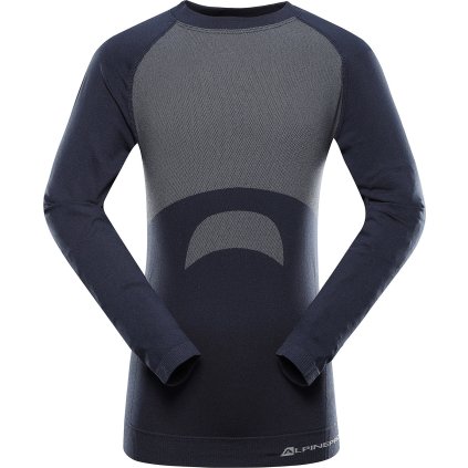 Dětské funkční triko ALPINE PRO Amboso modré (Velikost L)