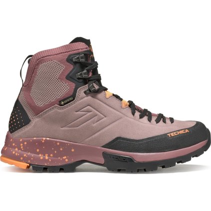 Dámské trekové boty TECNICA Forge Hike MID GTX Ws, dark pink/coral (Velikost 42,5)