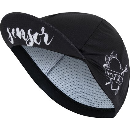 Cyklo čepice SENSOR Tattoo černá