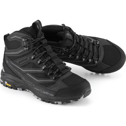 Unisex outdoorová obuv ALPINE PRO Wadune černá (Velikost 38)
