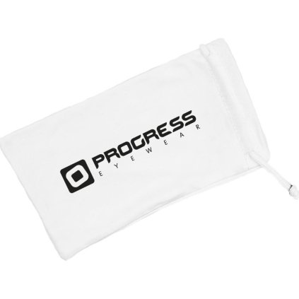 Sáček na brýle PROGRESS Micro Fiber Pouch bílý (Velikost UNI)