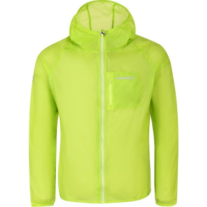 Unisex ultra lehká bunda PROGRESS Aero Lite neon limetka (Velikost S)