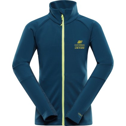 Dětská funkční mikina ALPINE PRO Gollo 2 modrá (Velikost 104-110)